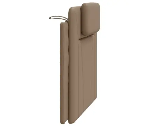 Galvgaļa Spilvens, Kapučīno, 100 Cm, Mākslīgā Āda Vidaxl