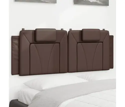 Voodipeatsi Padi Viana, Pruun, 120 cm Kunstnahk