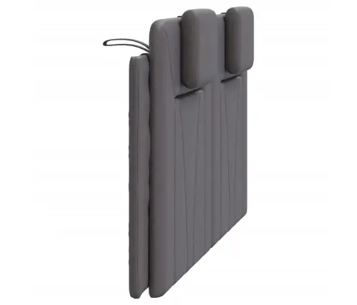 Galvgaļa Spilvens, Pelēks, 120 Cm, Mākslīgā Āda Vidaxl