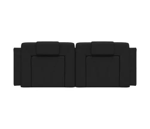 Galvgaļa Spilvens, Melns, 140 Cm, Mākslīgā Āda Vidaxl