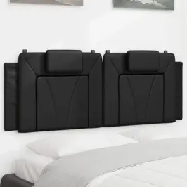Voodipeatsi Padi Viana, Must, 140 cm Kunstnahk