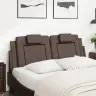 Voodipeatsi Padi Viana, Pruun, 140 cm Kunstnahk