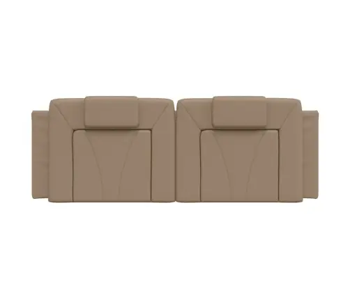 Galvūgalio Pagalvėlė, Viana, Kapučino Spalvos, 140cm Dirbtinė Oda Galvūgalio Pagalvėlė, Viana, Kapučino Spalvos, 140cm Dirbtinė Oda