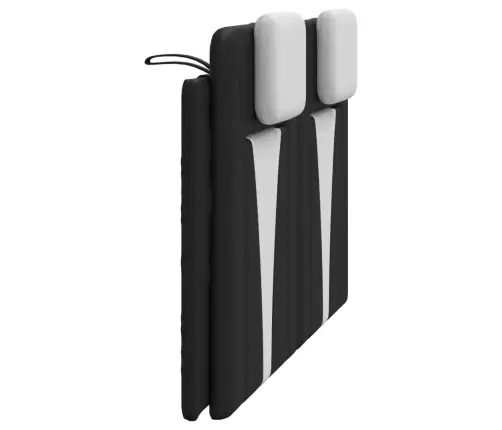 Galvūgalio Pagalvėlė, Viana, Juoda Ir Balta, 140cm Dirbtinė Oda