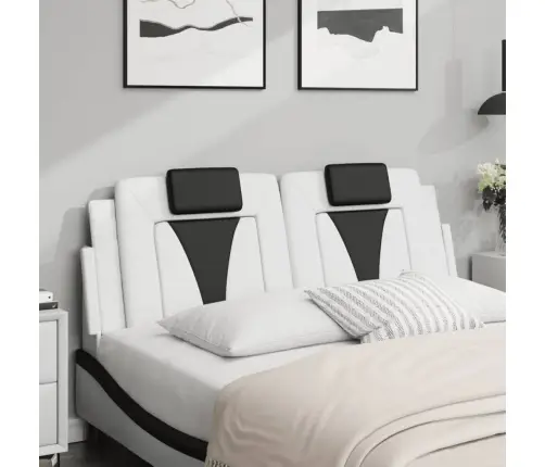 Galvūgalio Pagalvėlė, Viana, Balta Ir Juoda, 140cm Dirbtinė Oda