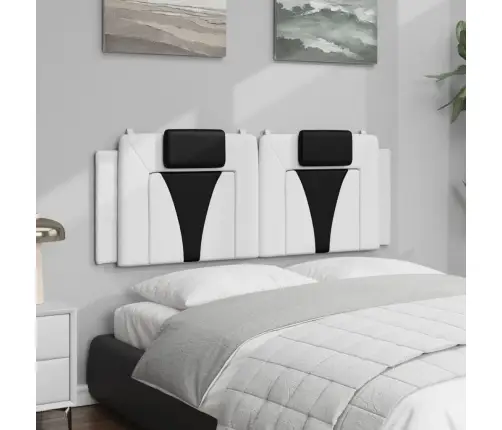 Galvūgalio Pagalvėlė, Viana, Balta Ir Juoda, 140cm Dirbtinė Oda