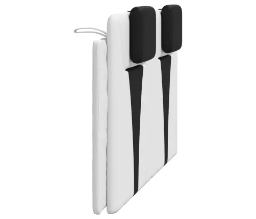 Galvūgalio Pagalvėlė, Viana, Balta Ir Juoda, 140cm Dirbtinė Oda