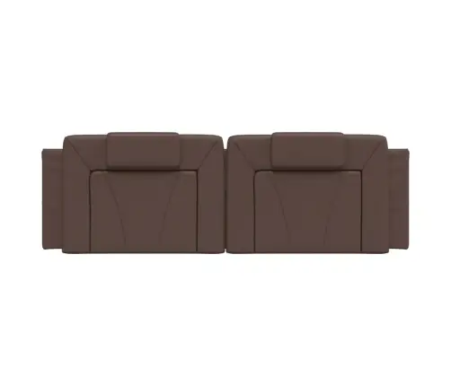 Galvgaļa Spilvens, Brūns, 160 Cm, Mākslīgā Āda Vidaxl Galvgaļa Spilvens, Brūns, 160 Cm, Mākslīgā Āda Vidaxl