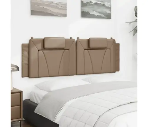 Galvgaļa Spilvens, Kapučīno, 160 Cm, Mākslīgā Āda Vidaxl