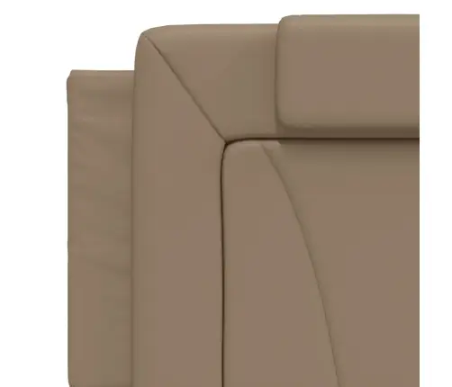 Galvgaļa Spilvens, Kapučīno, 160 Cm, Mākslīgā Āda Vidaxl