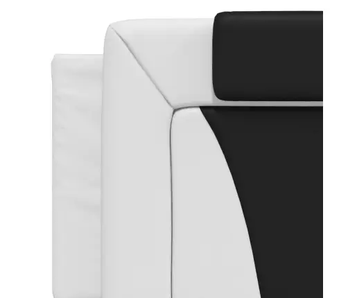 Galvūgalio Pagalvėlė, Viana, Balta Ir Juoda, 160cm Dirbtinė Oda