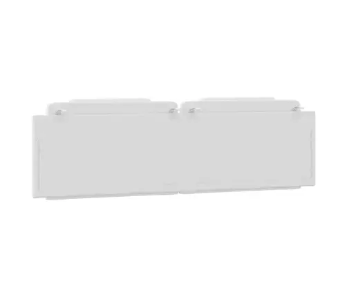 Galvgaļa Spilvens, Balts, 180 Cm, Mākslīgā Āda Vidaxl Galvgaļa Spilvens, Balts, 180 Cm, Mākslīgā Āda Vidaxl