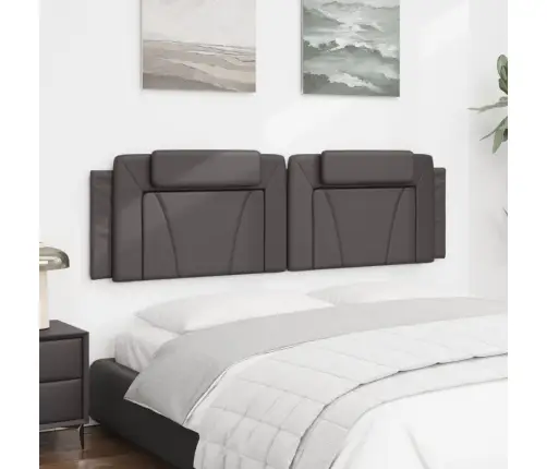 Galvgaļa Spilvens, Pelēks, 180 Cm, Mākslīgā Āda Vidaxl Galvgaļa Spilvens, Pelēks, 180 Cm, Mākslīgā Āda Vidaxl