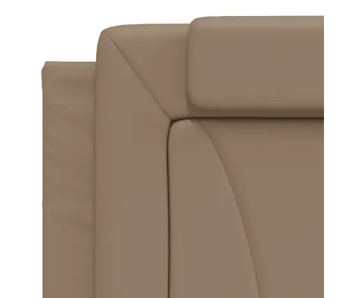 Galvgaļa Spilvens, Kapučīno, 180 Cm, Mākslīgā Āda Vidaxl