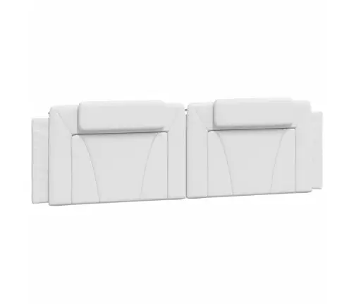 Galvūgalio Pagalvėlė, Viana, Baltos Spalvos, 183cm Dirbtinė Oda