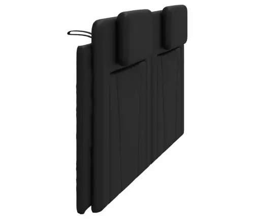 Galvgaļa Spilvens, Melns, 200 Cm, Mākslīgā Āda Vidaxl