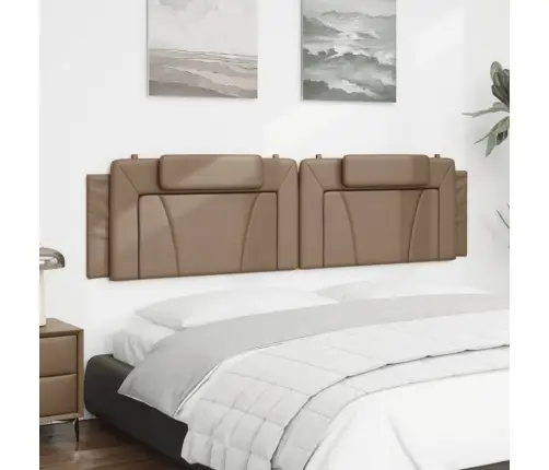 Galvgaļa Spilvens, Kapučīno, 200 Cm, Mākslīgā Āda Vidaxl