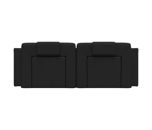 Galvgaļa Spilvens, Melns, 152 Cm, Mākslīgā Āda Vidaxl