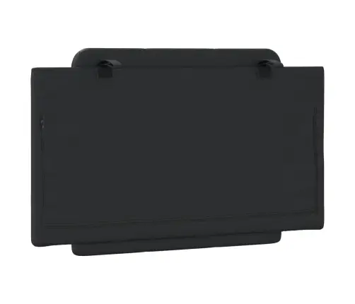 Galvgaļa Spilvens, Melns, 80 Cm, Mākslīgā Āda Vidaxl