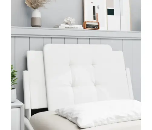 Galvūgalio Pagalvėlė, Zadar, Baltos Spalvos, 80 cm Dirbtinė Oda