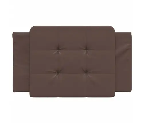 Galvgaļa Spilvens, Brūns, 80 Cm, Mākslīgā Āda Vidaxl