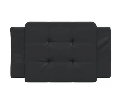 Galvūgalio Pagalvėlė, Zadar, Juodos Spalvos, 90 cm Dirbtinė Oda