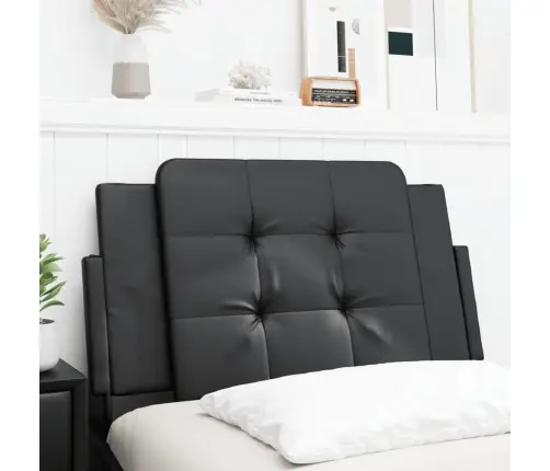 Galvūgalio Pagalvėlė, Zadar, Juodos Spalvos, 90 cm Dirbtinė Oda