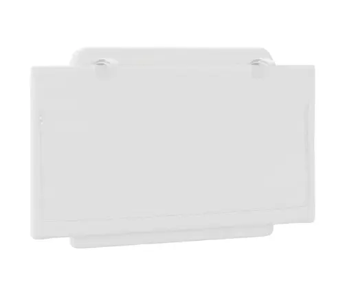 Voodipeatsi Padi Zadar, Valge, 90 cm Kunstnahk