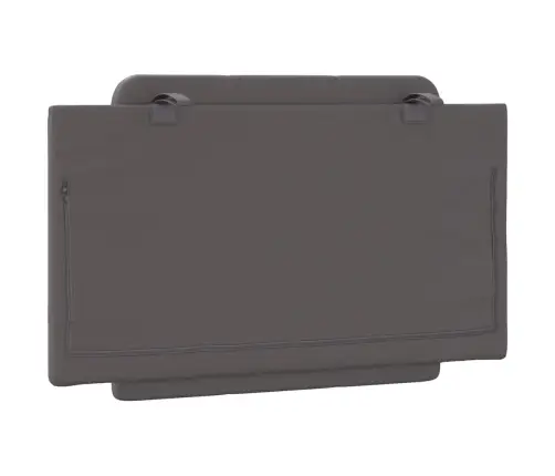 Galvgaļa Spilvens, Pelēks, 90 Cm, Mākslīgā Āda Vidaxl