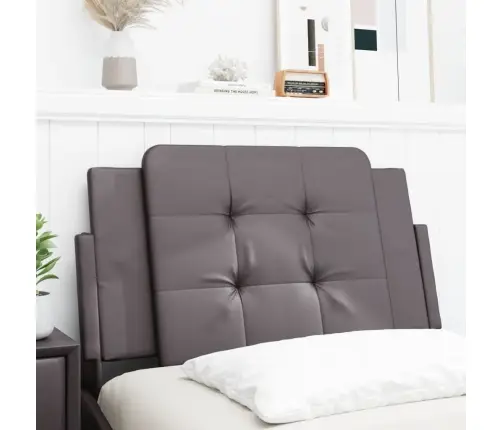 Galvgaļa Spilvens, Pelēks, 90 Cm, Mākslīgā Āda Vidaxl