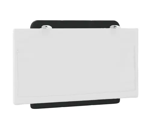 Voodipeatsi Padi Zadar, Must Ja Valge, 90 cm Kunstnahk