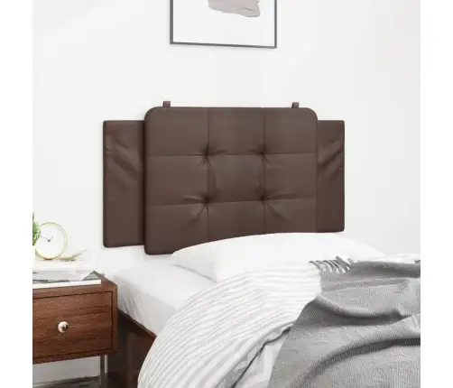 Galvgaļa Spilvens, Brūns, 100 Cm, Mākslīgā Āda Vidaxl