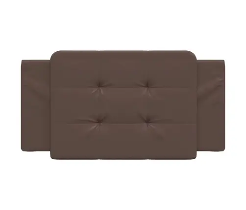 Galvgaļa Spilvens, Brūns, 100 Cm, Mākslīgā Āda Vidaxl