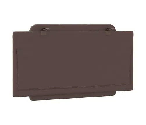 Galvgaļa Spilvens, Brūns, 100 Cm, Mākslīgā Āda Vidaxl