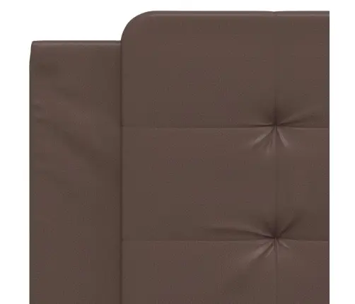 Galvgaļa Spilvens, Brūns, 100 Cm, Mākslīgā Āda Vidaxl