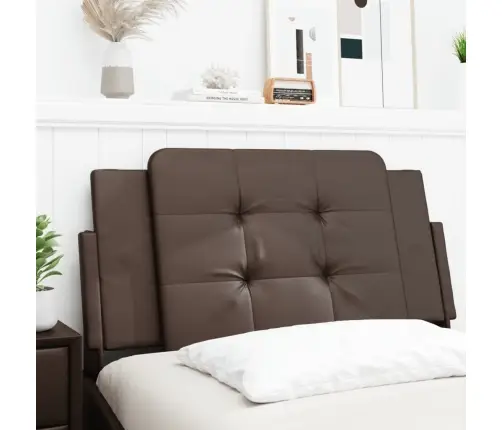 Galvgaļa Spilvens, Brūns, 100 Cm, Mākslīgā Āda Vidaxl