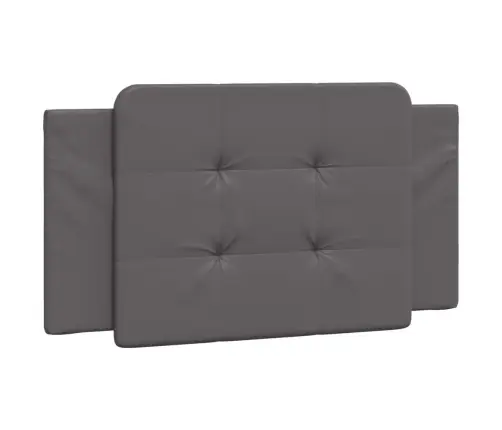 Galvūgalio Pagalvėlė, Zadar, Pilkos Spalvos, 100 cm Dirbtinė Oda