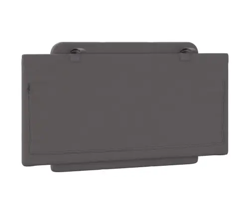 Galvūgalio Pagalvėlė, Zadar, Pilkos Spalvos, 100 cm Dirbtinė Oda