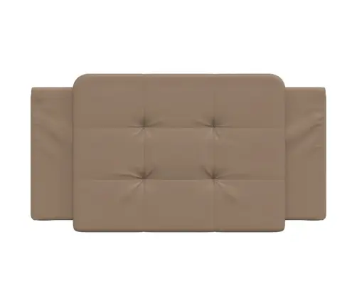 Galvgaļa Spilvens, Kapučīno, 100 Cm, Mākslīgā Āda Vidaxl