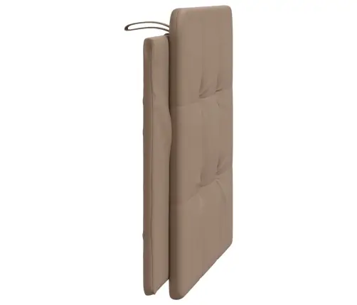 Galvgaļa Spilvens, Kapučīno, 100 Cm, Mākslīgā Āda Vidaxl