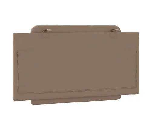 Galvgaļa Spilvens, Kapučīno, 100 Cm, Mākslīgā Āda Vidaxl