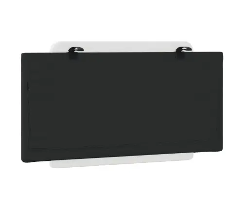 Galvūgalio Pagalvėlė, Zadar, Baltas Ir Juodas, 100cm Dirbtinė Oda