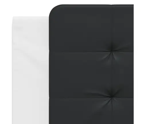 Galvūgalio Pagalvėlė, Zadar, Juodas Ir Baltas, 100cm Dirbtinė Oda