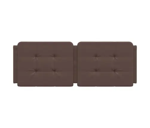 Galvgaļa Spilvens, Brūns, 120 Cm, Mākslīgā Āda Vidaxl