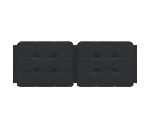 Galvgaļa Spilvens, Melns, 140 Cm, Mākslīgā Āda Vidaxl