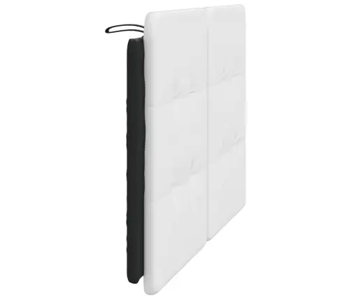 Galvgaļa Spilvens, Balts Un Melns, 140 Cm, Mākslīgā Āda Vidaxl