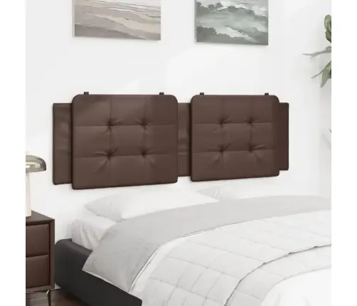 Galvgaļa Spilvens, Brūns, 160 Cm, Mākslīgā Āda Vidaxl