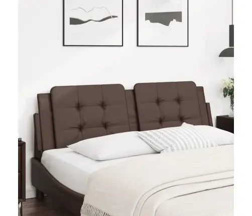 Galvgaļa Spilvens, Brūns, 160 Cm, Mākslīgā Āda Vidaxl