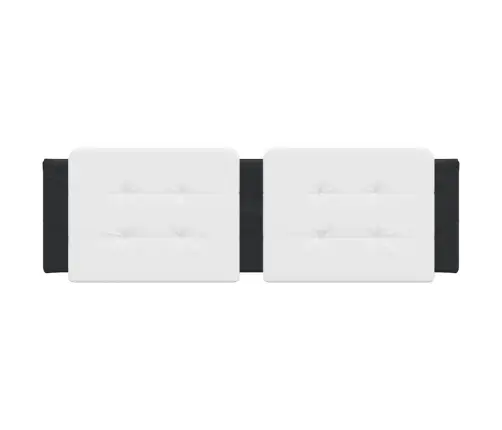 Galvgaļa Spilvens, Balts Un Melns, 160 Cm, Mākslīgā Āda Vidaxl