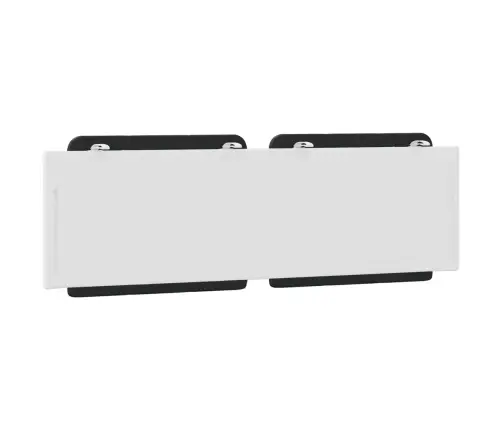 Galvgaļa Spilvens, Melns Un Balts, 160 Cm, Mākslīgā Āda Vidaxl